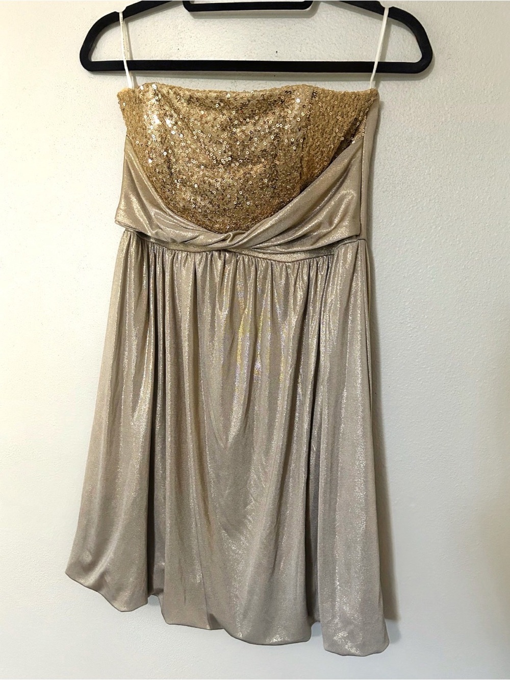 Jessica McClintock Gunne Sax Vintage Homecoming Sequin Mini Bubble Party Dress